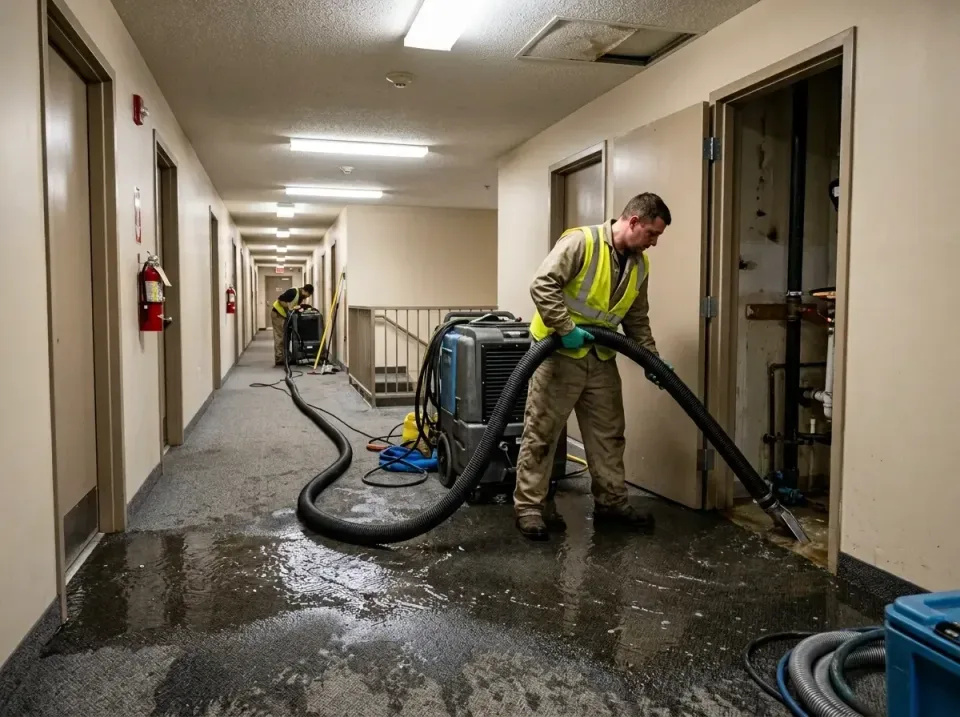multi-unit-apartment-hallway-f-005 — frequently asked questions, Emergency Burst Pipe Water Extraction & Removal in Canal Fu…